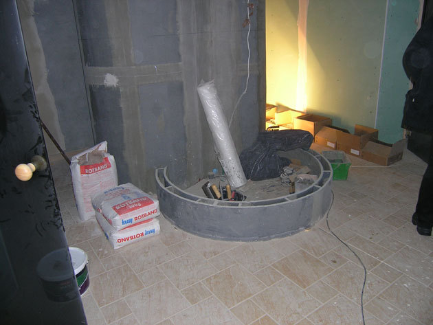Bathhouse construction