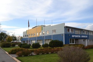 Kandavas sporta halle, sporto halė
