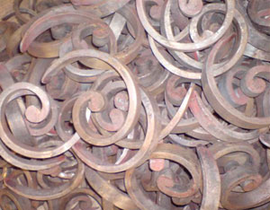 Lakta, metalo apdirbimas