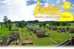 Leiputrija, Erholungskomplex, Camping und Gästehaus