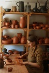 Kandavas keramikas ceplis, darbnīca - salons