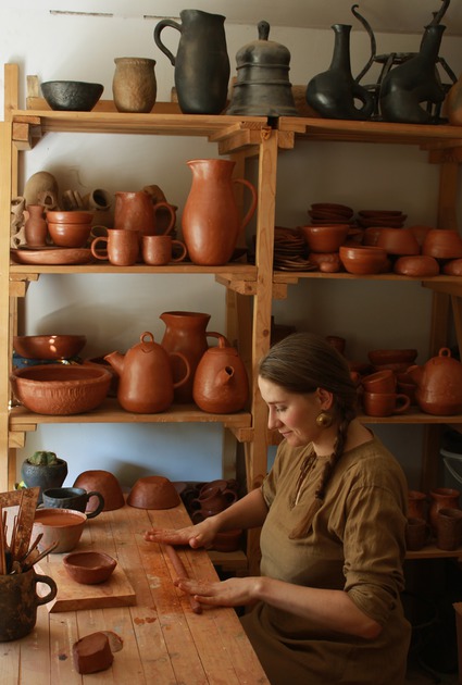 Excursion to the workshop of ceramics