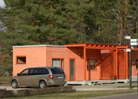 Piejūras kempings, kempingai