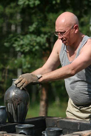 Menininkų ir keramikų pleneras Akiminiši 2007