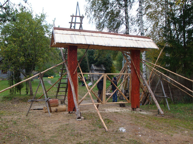 Печка и открытие ворот закрытие сезона посетителей 