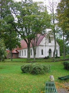 Lielsalacas luterāņu baznīca, церковь